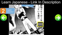Learn Japanese through Manga - One-Punch Man VS Vaccine Man (  bonus quiz), zenzen sensei - learn