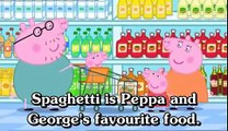Learn english through cartoon - Peppa Pig with english subtitles - Episode 72- Shopping