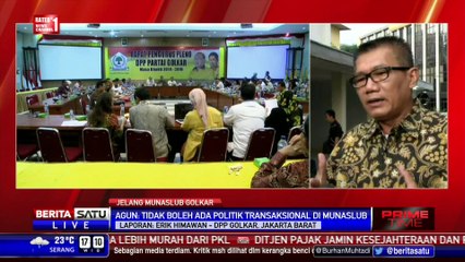 SC Munaslub Golkar: Tidak Ada Mahar Politik