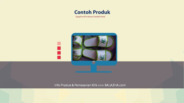 Jual Sandal Hotel Grosir Eceran Jakarta