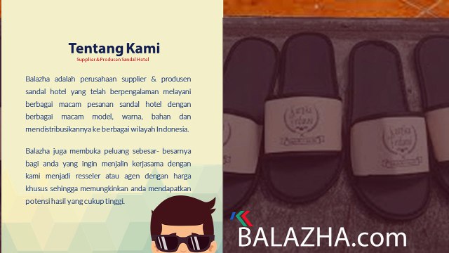 Jual Sandal Hotel Polos Grosir Jakarta