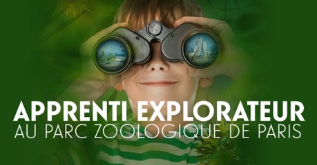 Avril : le mois des apprentis explorateurs au Parc Zoologique de Paris !