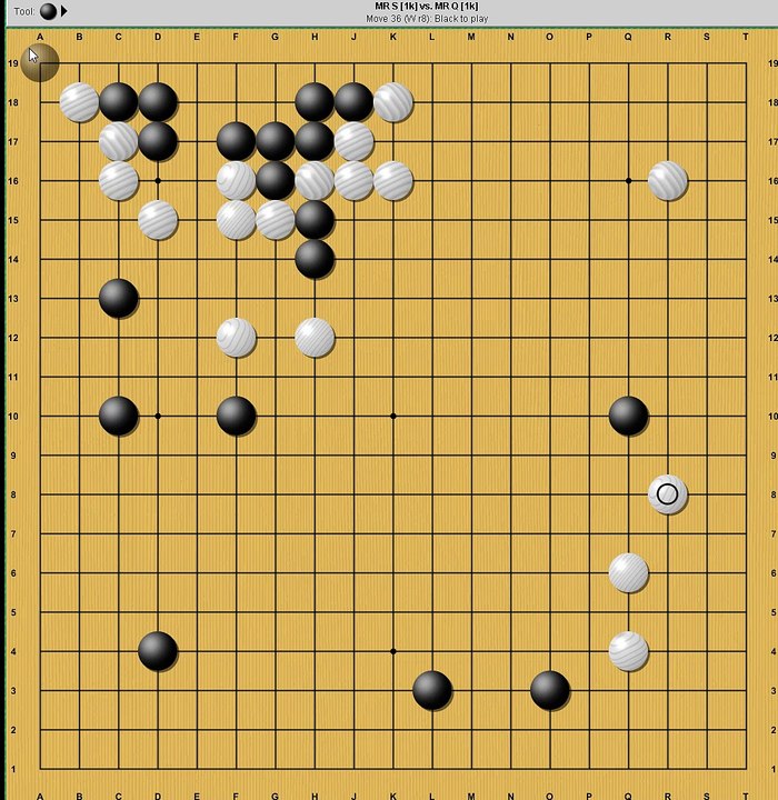 #2 Komentarz do gry Go - OGS- 1k vs 1k [PL] iGo/Baduk/Wei'qi