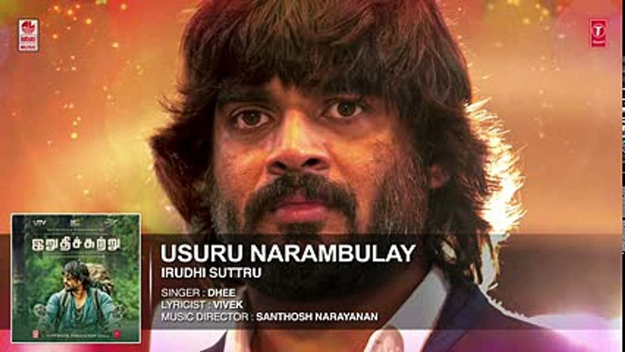 Usuru Narambulay Full Song (Audio) -- -Irudhi Suttru- -- R. Madhavan, Ritika Singh - +92087165101