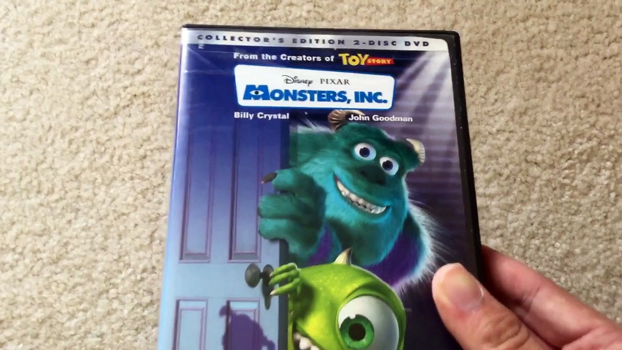 Monsters, Inc. (2001) DVD Review - video Dailymotion