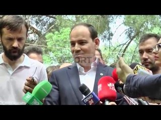 Report TV - Nishani te Parku: Këtu po bëhet  vandalizëm, duhet rezistencë