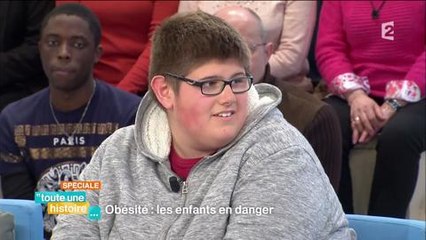"Toute une histoire", le témoignage bouleversant de Julien, ado de 13 ans pesant 152 kgs