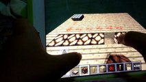 Minecraft Pocket Edition 0.14.1-how to make a redstone light for your house