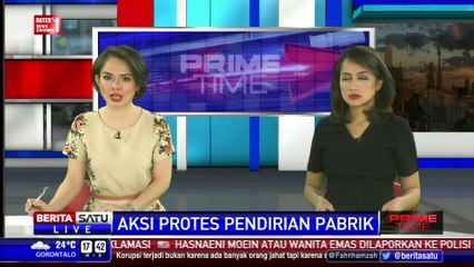 Download Video: Protes Pembangunan Tambang, Petani Gelar Aksi Cor Kaki