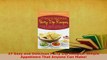 PDF  27 Easy and Delicious Party Dip Recipes Simple Appetizers That Anyone Can Make Ebook