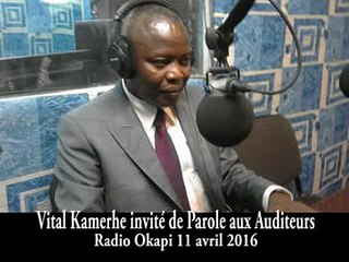 Vital Kamerhe dans Parole aux auditeurs sur Radio Okapi répond aux Questions Chaudes de l'actualité