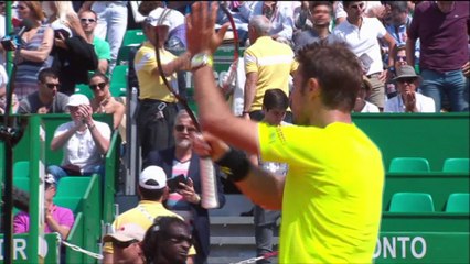 Stan Wawrinka se qualifie pour les 8e de finale - Monte Carlo Rolex Masters -