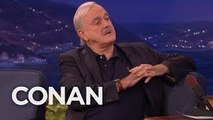John Cleese Offered To Kill His Mom To Cheer Her Up - CONAN on TBS