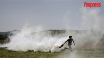 La police macédonienne tire des gaz lacrymogènes sur les migrants