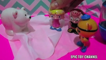 OCTONAUTS [PARODY] Save Little Einsteins from Polar Bear Attack EpicToyChannel