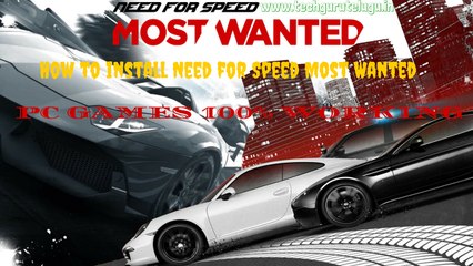 How to install Need for Speed Most Wanted PC Game 100% working