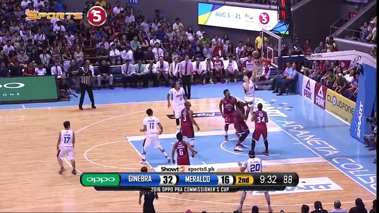 Scotty Goes Hard Against Meralco! - Commissioner's Cup 2016