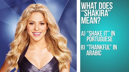 Shakira - 8 Things you Didn t Know