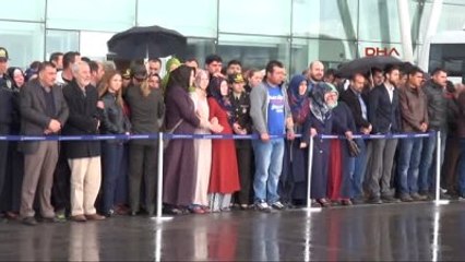 Sivas Şehit Astsubay Tevfik Ayhan Gençleşen'in Cenazesi Memleketine Getirildi-2