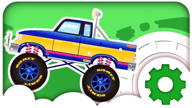 Мультики про машинки. Монстр Трак и АвтоМойка. Гоночные Машины и гонки в городе. Для мальчиков