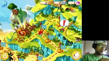 Lets Play Angry Birds EPIC PART 2: The Fork Lance (iOS Gameplay w/ Red Knight & Chuck Mage)