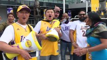 LA Lakers star Kobe Bryant hangs up his jersey