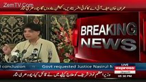 I Can Leak Some of Your Private Things - Chaudhry Nisar Threatening Imran Khan