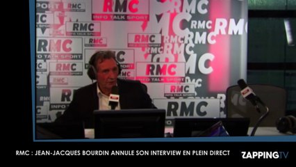 Jean-Jacques Bourdin furieux du retard d’Henri Guaino, il annule son interview sur RMC (Vidéo)