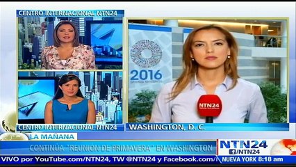 Participación de las mujeres como motor en el desarrollo, eje de la jornada de la ‘Reunión de Primavera’ del FMI