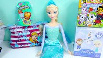 Blind Bag Surprises Unicorno, Frozen Disney Mystery Minis, Shopkins Season 3 with Queen Elsa & Hans