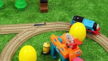 Peppa pig delivers Play Doh to Minions mine