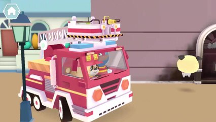 Мультики для детей.Пожарная машина.Доктор панда и команда.