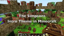Minecraft Note Blocks - The Simpsons Theme Song (HD)