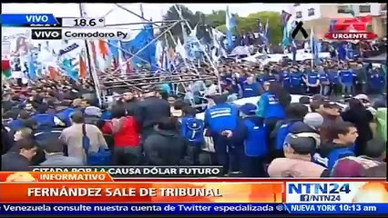 Me pueden meter presa, pero no podrán hacerme callar: Cristina Fernández tras comparecer ante tribunal en Argentina