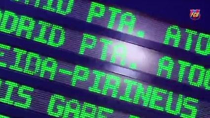 Barça fans on their way to Madrid