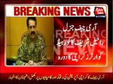 COAS Raheel visits Corps Headquarters Karachi