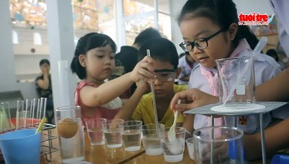 Ngày hội Trải nghiệm Học viên khoa học nhí