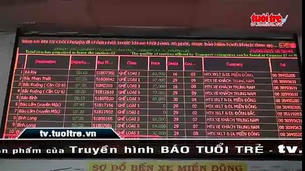 Bến xe Miền Đông tăng không quá 40% dịp lễ 30-4
