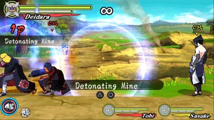 All team jutsu / tag jutus + Element jutsu- Naruto Shippuden Ultimate Ninja Heroes 3