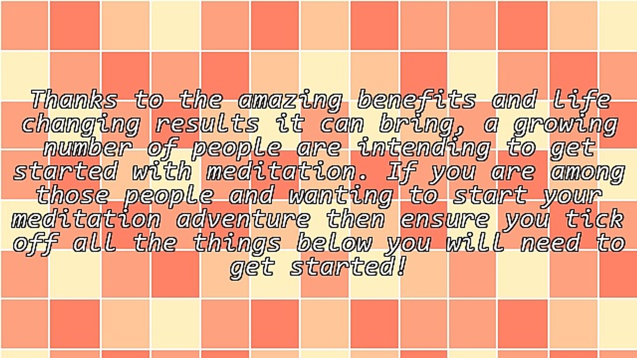 Easy Beginner's Start Guide To Meditation!