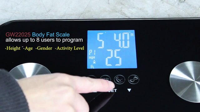 GoWISE USA Digital Body Fat Scale - GW22025