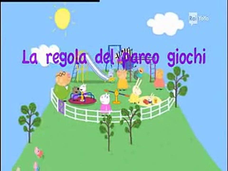 Peppa Pig Italiano S3E22 la regola del parco giochi