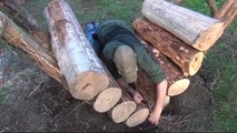 Une superbe technique de survie dans la nature !