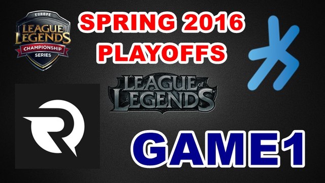 (LOL)OG vs H2K Highlight(EU LCS 2016 Spring Playoffs) Game1