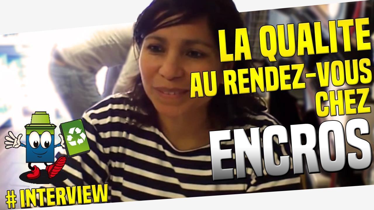 Commentaire Client- Mme Carolina en visite à la boutique Encros