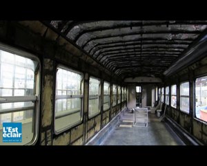 Déconstruction des trains au technicentre de Romilly-sur-Seine