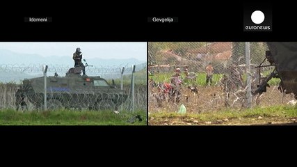 Grèce : nouvelles violences au camp de réfugiés d'Idomeni