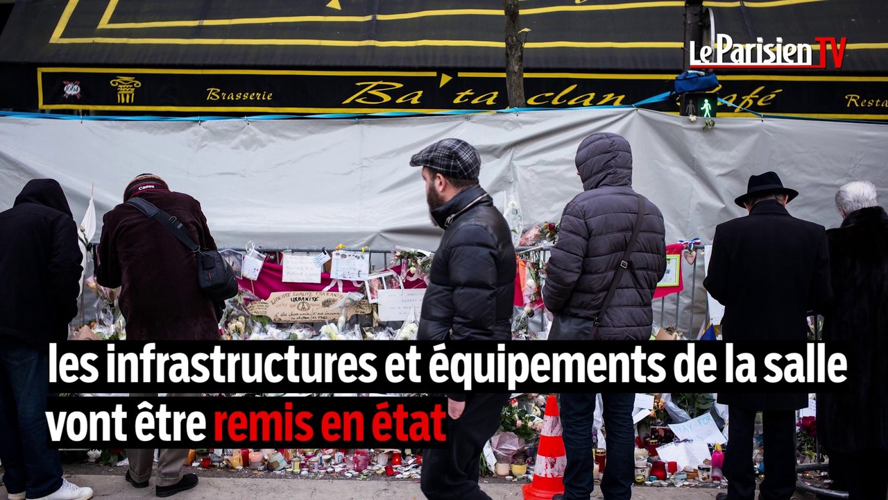 Le Bataclan annonce une série de concerts pour sa réouverture