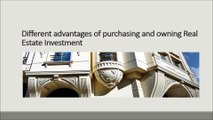 Different advantages of purchasing and owning real estate