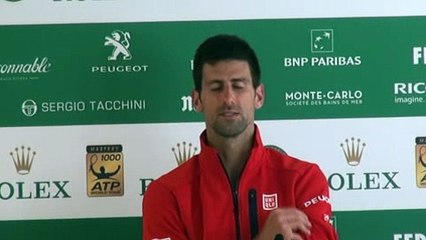 ATP - Monte-Carlo Rolex Masters 2016 - Novak Djokovic : "Je vais juste me reposer, je reste confiant"